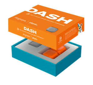 DASH Wellness Activity Monitor w Inserts