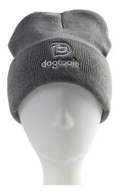 Gray Dogtopia Beanie