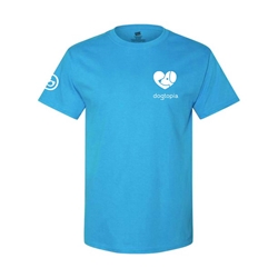 Puppy Love Expert T Shirt Short Sleeve Blue 