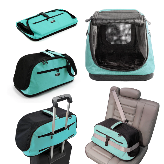 Airline Approved Dog Carrier, Sleepypod Air in Robin Egg Blue - DOGSPA2BL